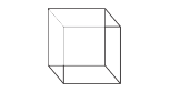 A Necker cube